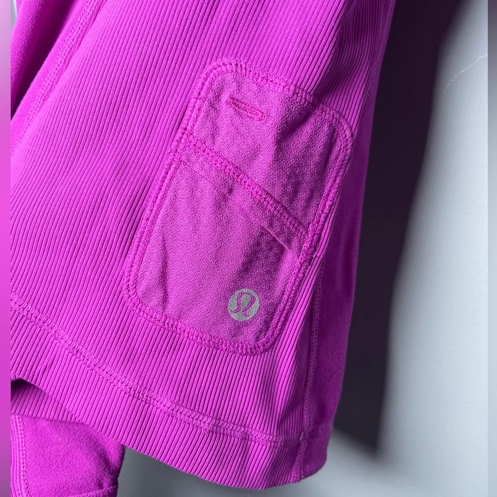 Lululemon 4 Sweatshirt Reversible Sweater Quarter Zip Athletic Activewear Sporty - Picture 16 of 16